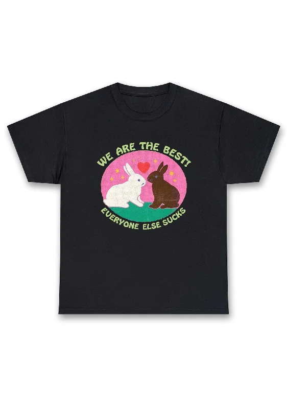 We Are The Best Rabbits Chunky Shirt Business