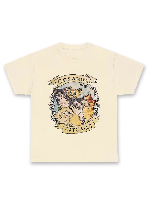 Cats Against Cat Calls Chunky Shirt Relaxed Women's 