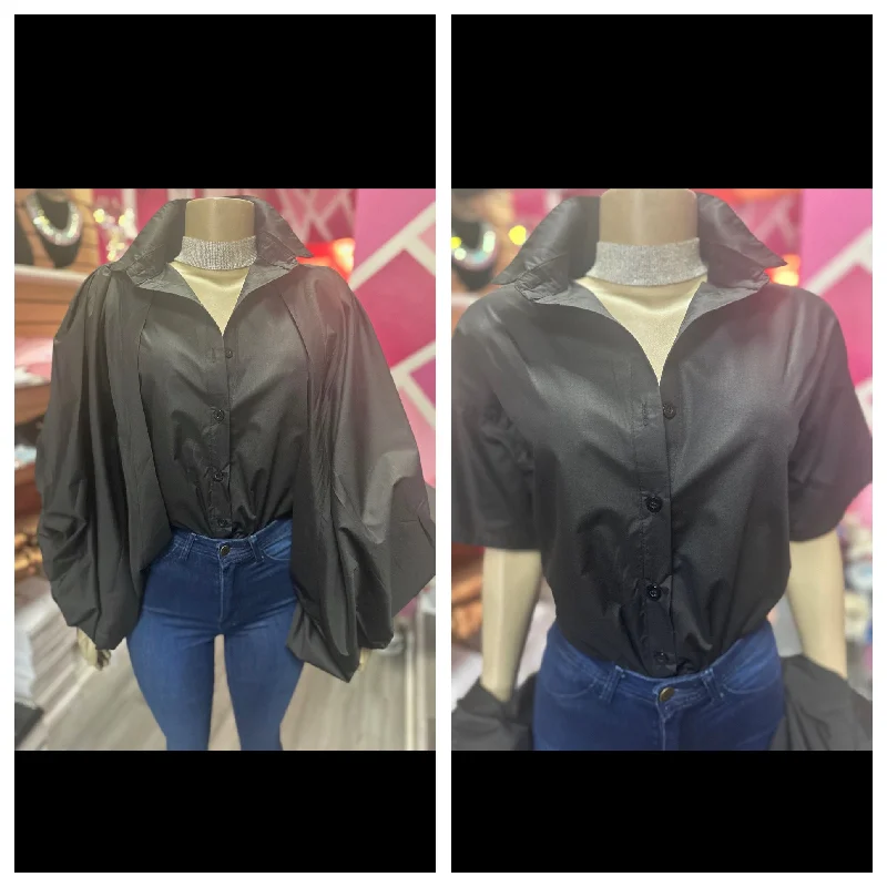Bolero Top Geometric