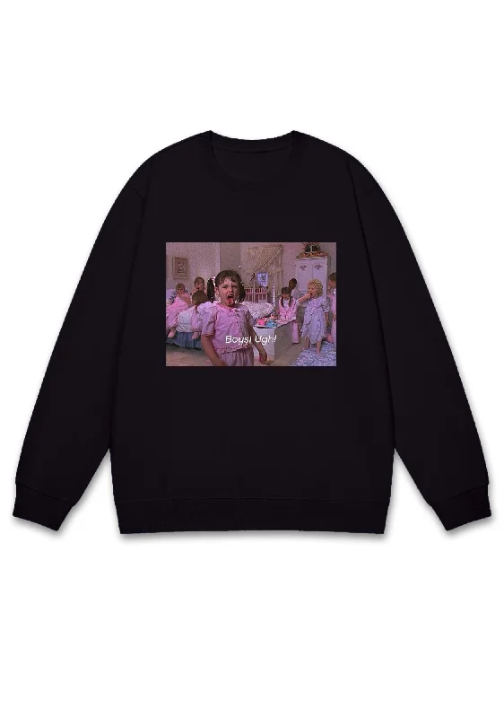 Boys Ugh Y2K Sweatshirt Preppy Women's College