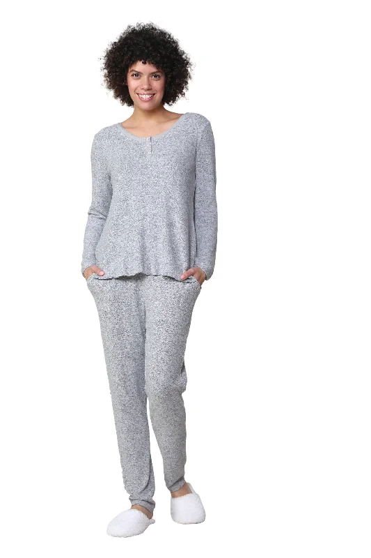 The Comfort Collection Snap PJ Set Sharp Women's Italian