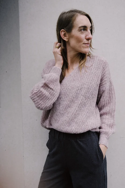 wrap cardigan - vega - lavender French