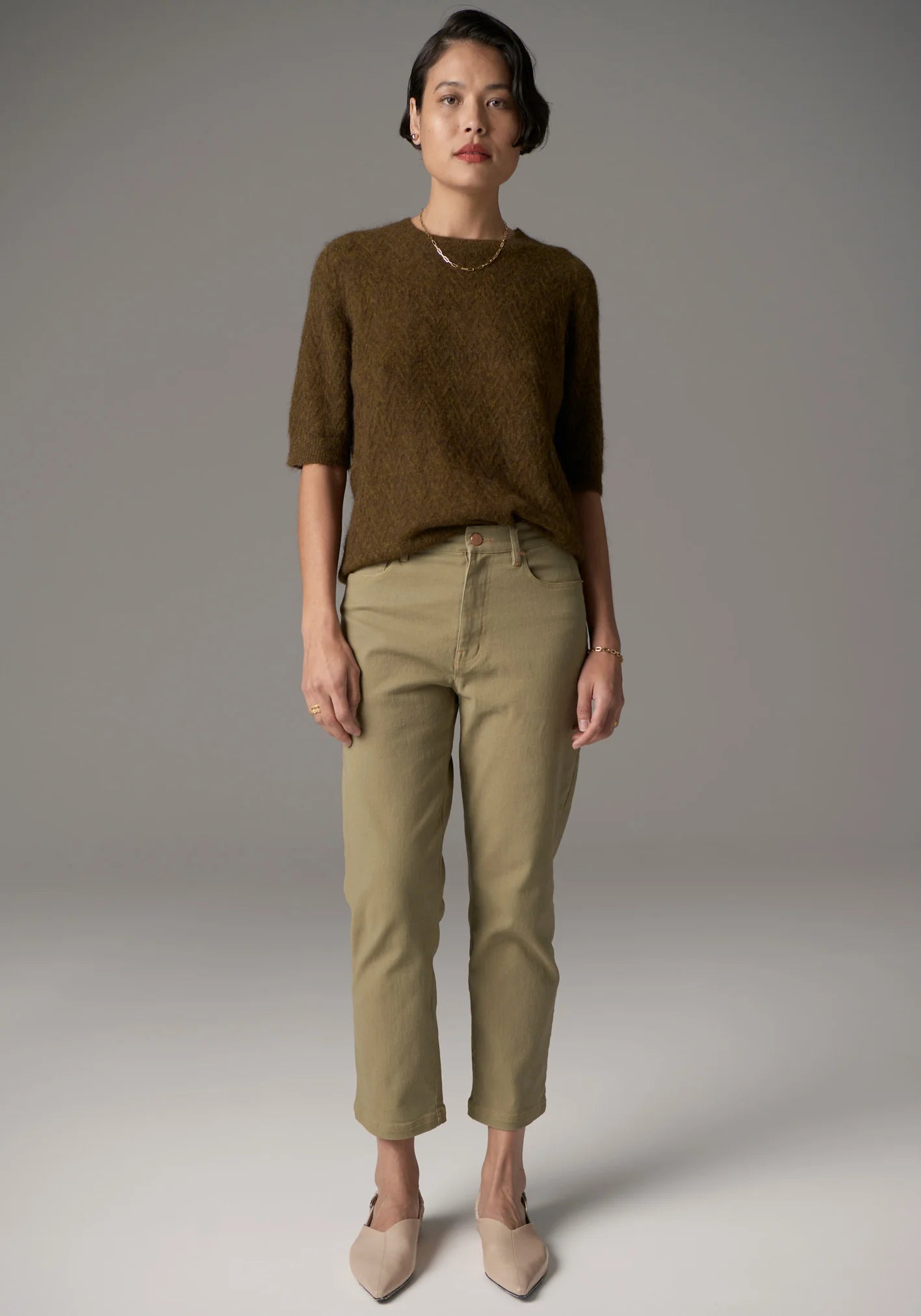 POL Astrid Tee Pontelle in Khaki Adventure