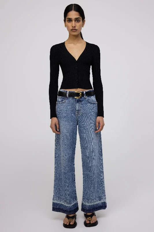 Ailany Shrunken Cardigan British Gentlewoman Style