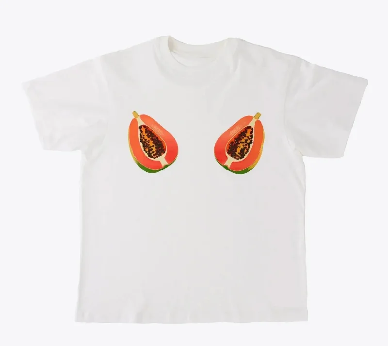Indigo & Wolfe Papaya Tee Minimalist Women's Casual