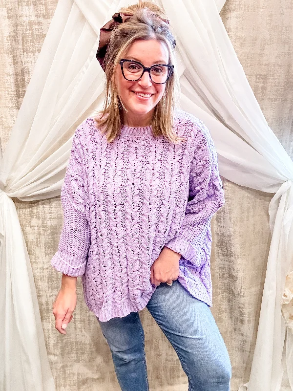 Lilac Sweater Country