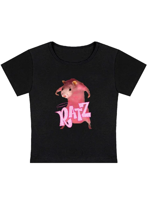 Pink Ratz Y2K Baby Tee Dapper Women's 1920S