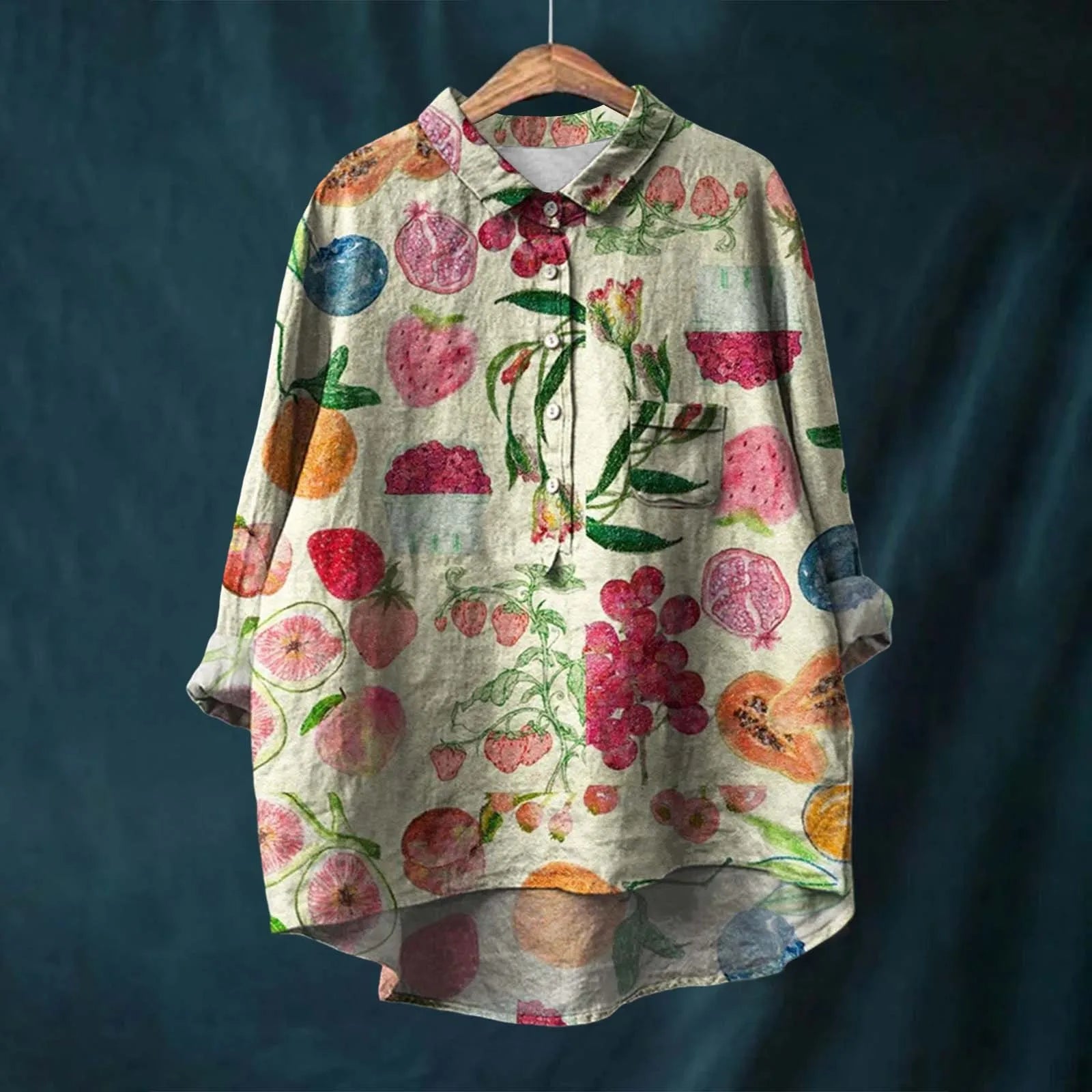 ALEANA™ | ELEGANT WOMEN'S FLORAL SHIRT Business